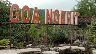 Melihat panorama keindahan wisata batu goa ngerit