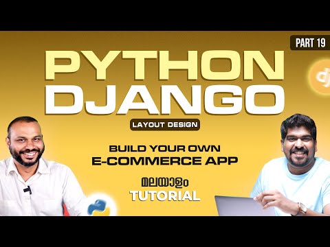 Part 19 - Layout Design | Python Django Project | Brototype Tutorials Malayalam