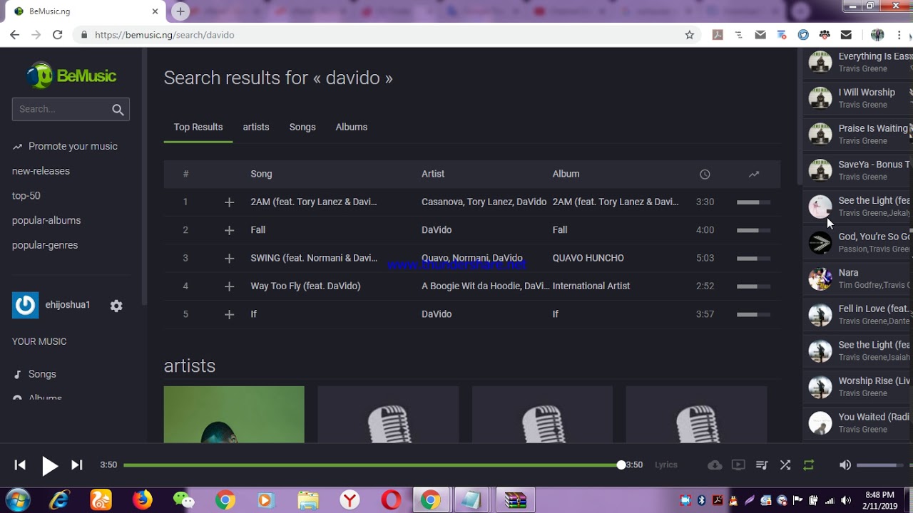 BeMusic.ng - Listen to music for free.