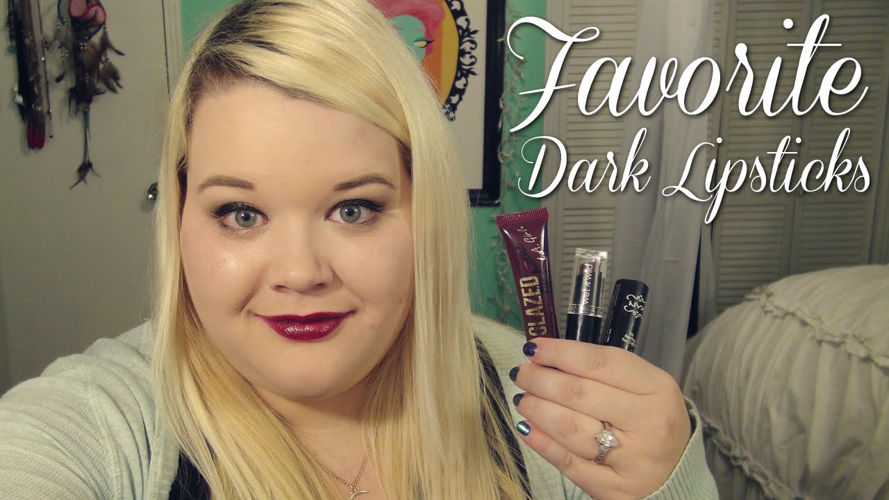 My Favorite Dark Lipsticks + Swatches