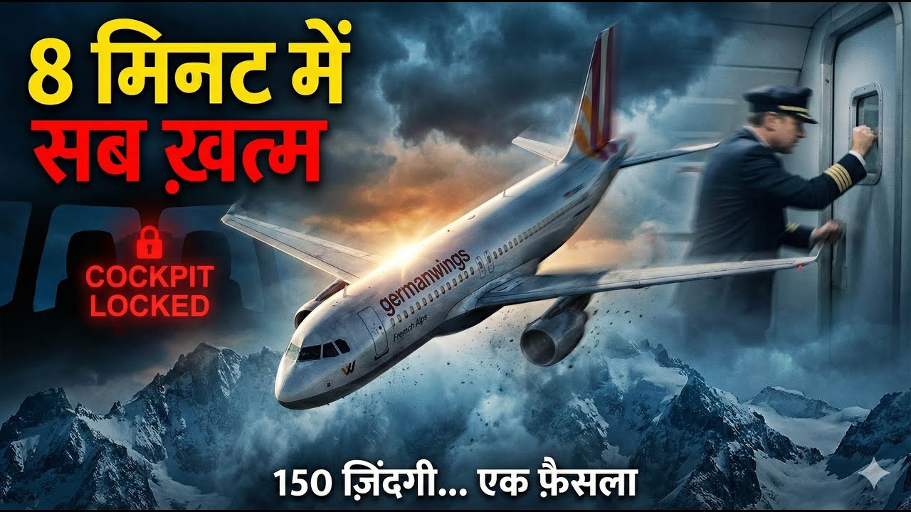 Germanwings 9525 Plane Crash |150 Lives Lost, Real Investigation & Mystery Explained in Hindi