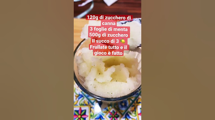 Granita di limone 🍋 superficiale