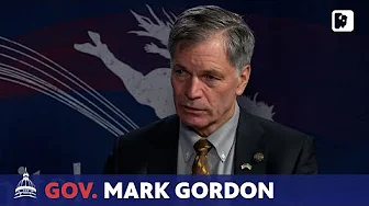 Gov. Gordon shares his thoughts on the 2025 legislative session