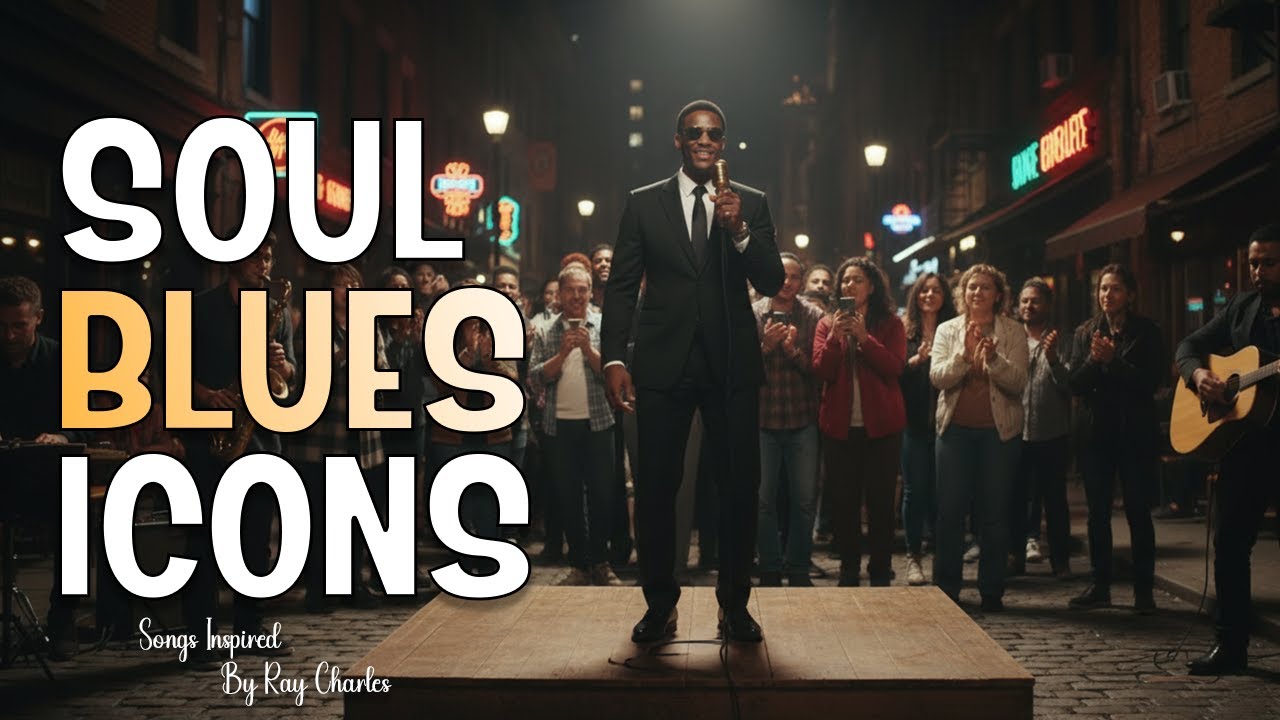 Soul Blues Icons | Songs inspired by Ray Charles, Etta James and Otis Redding | Smooth & Timeless