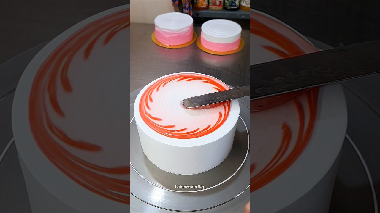 Easy Rose Cake Tutorial for Beginners 🎂 