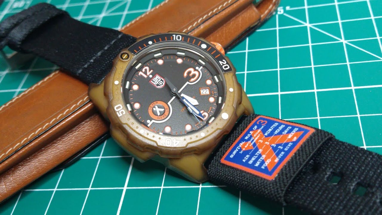 LUMINOX ,Bear Grylls & #Tide ♻️ XB.3721.ECO - YouTube