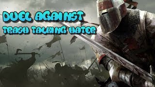 Duel Against a Trash Talking Hater (Shadow 13342) - For Honor
