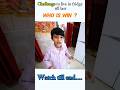 Fridge mein last Tak Rahane ka challenge. Sourav Joshi vlogs. #viralshorts #viralreels #funnyshorts