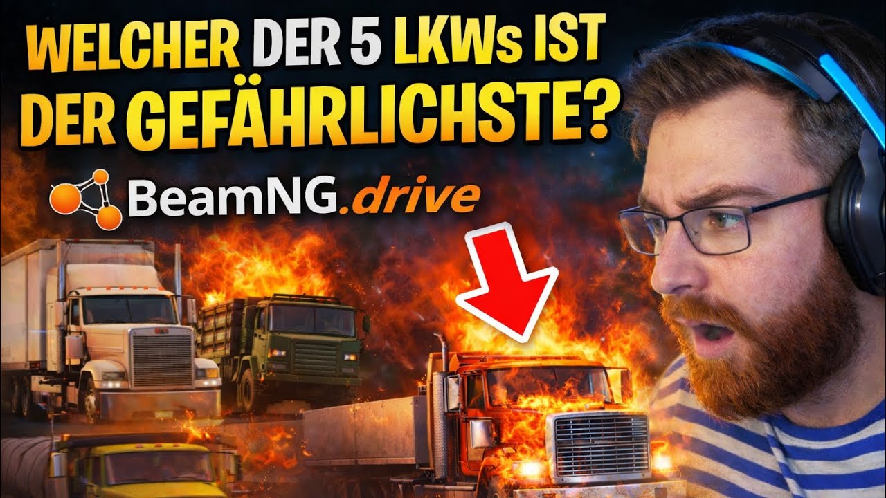 Welcher LKW ist der gefährlichste  | BEAMNG DRIVE