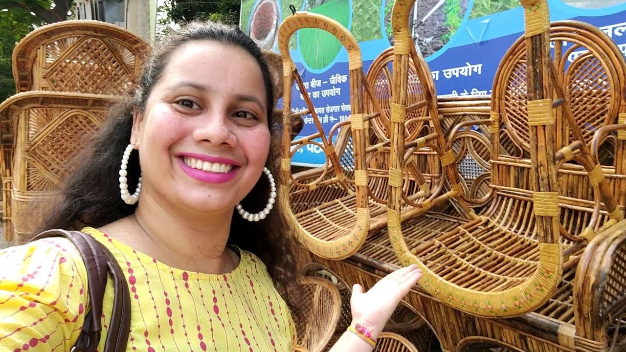 पटना का सबसे सस्ता बेंत फर्नीचर मार्केट | Cheapest Furniture Market In Patna/Bamboo Furniture Market