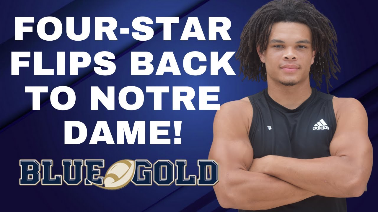 FourStar CB Philip Riley Flips From USC to Notre Dame Football YouTube