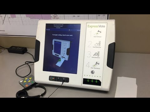 Election 2017 - Advance Voting Technology - YouTube