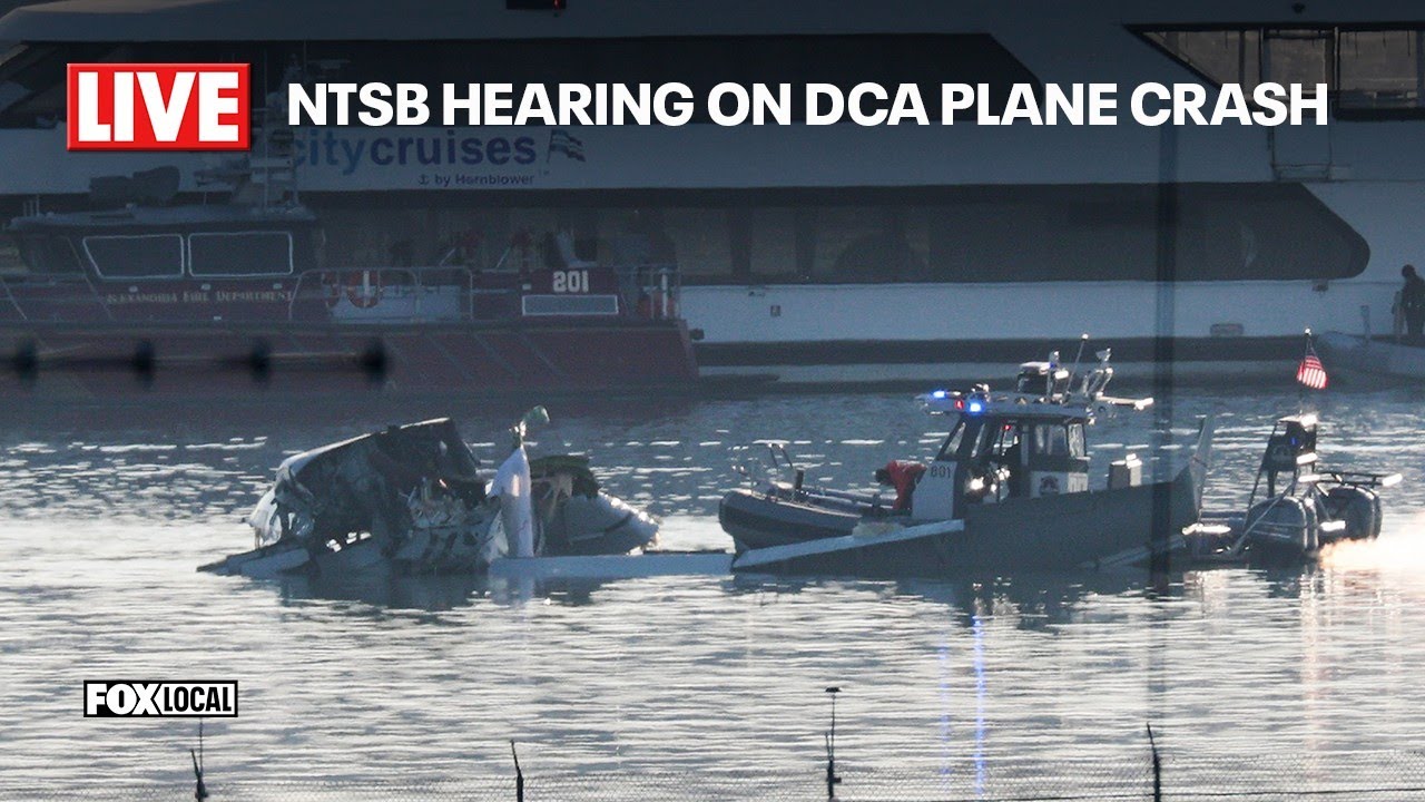 LIVE: NTSB hearing on DCA plane crash