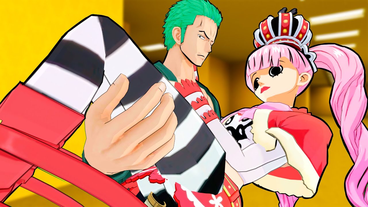 ZORO e PERONA se PERDEM nas BACKROOMS no One Piece VR!!! YouTube