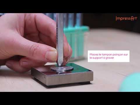 ImpressArt | Technique de base de gravure sur métal ♡ Tutoriel