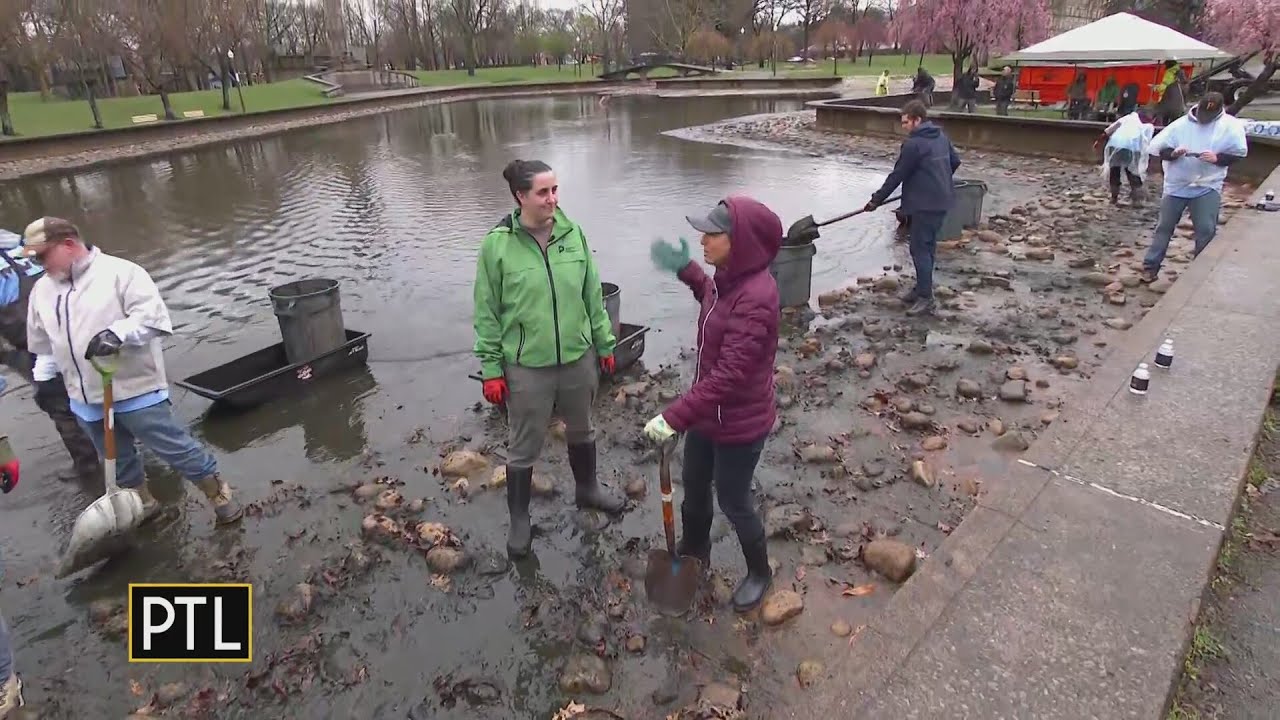 Team PTL is getting to put to work at Lake Elizabeth at Allegheny Commons Park