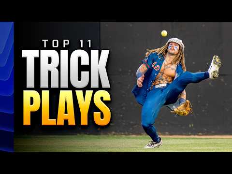 Top 11 Trick Plays: TRIPLE Trick Play DOUBLE Play SOMEHOW at #2?!