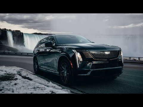 Under the Falls with the Cadillac Escalade IQ – A Luxury EV Adventure