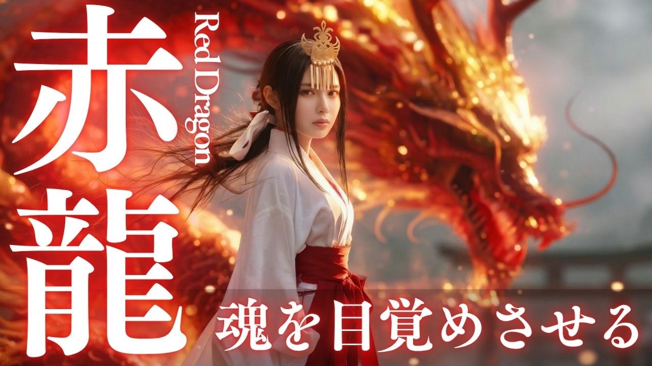 赤龍の音霊】魂を燃やし運気を高める神聖な波動｜CRIMSON DRAGONが導く