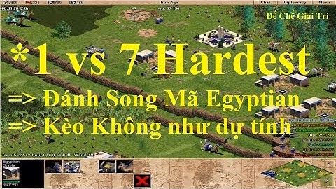 1 VS 7 Hardest  - Egyptian- Map GIGA Hill - Kèo giải trí cực vui
