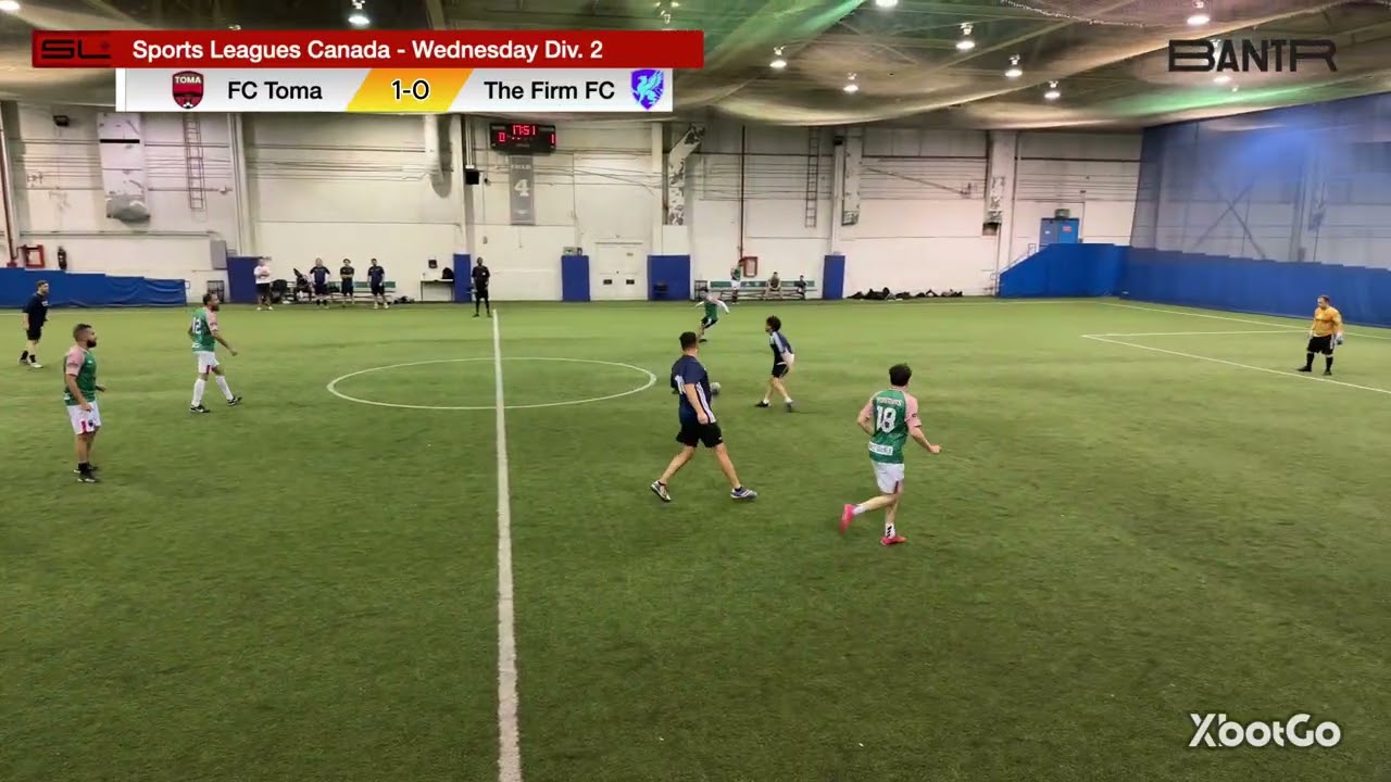 FC Toma vs. The Firm FC - Sports Leagues Canada Downsview - Fall 2025 - Division 2 - Gameweek 6
