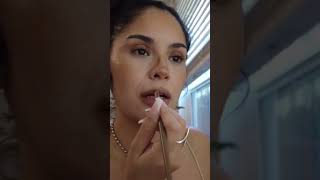 Petite Brunette Latina Applies Gorgeous Look And Accidentally Overshares 