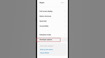 How To Enable Developer Option in Android  😎 #shorts #smartphone #techtech