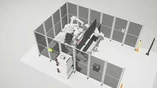 Showcase | Animation and rendering | This ABB IRB high precision robotic arc welder