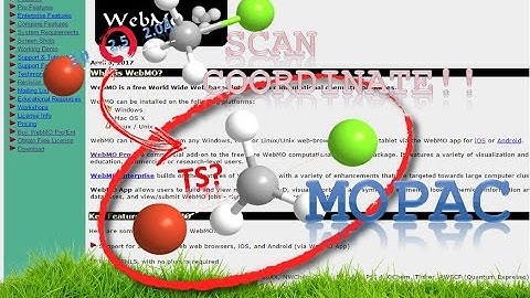 WebMO Tutorial：Transition state Optimization2
