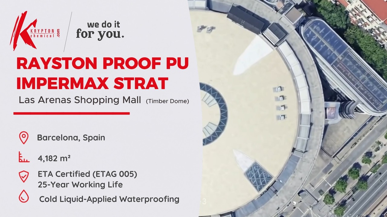Kuppelabdichtung Las Arenas, Barcelona
