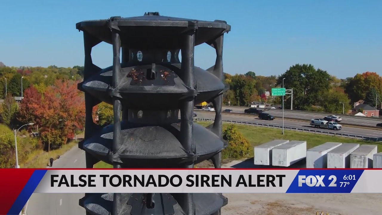Questions arise after St. Louis sirens sound unexpectedly - YouTube