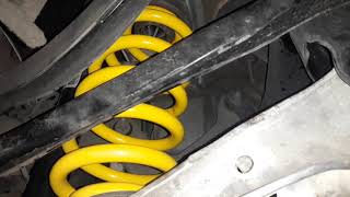 Audi A4 B9 Springs and Shocks absorbers  replacement