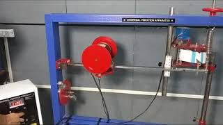 Uniersal vibration Machine (Free and Forced Vibration)