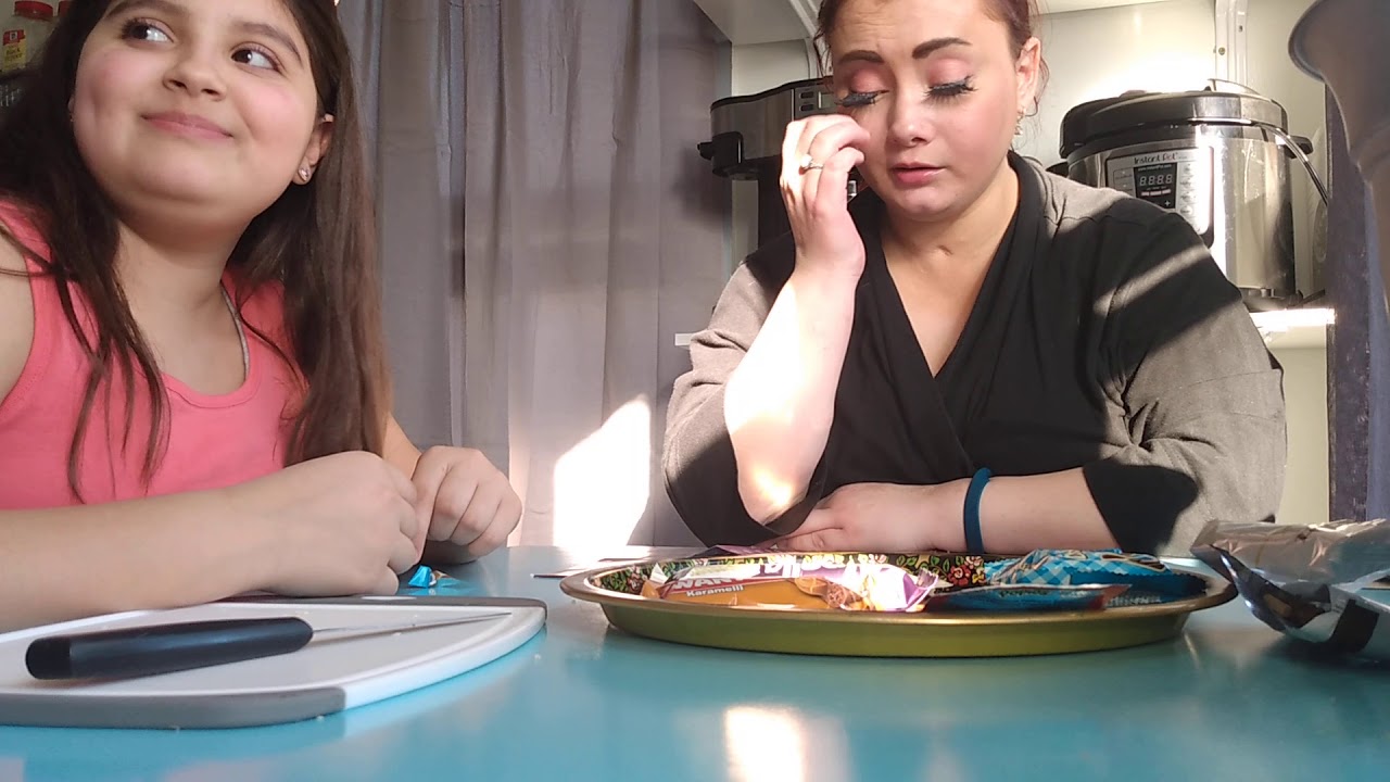 Look at my step moms 😂 eyes