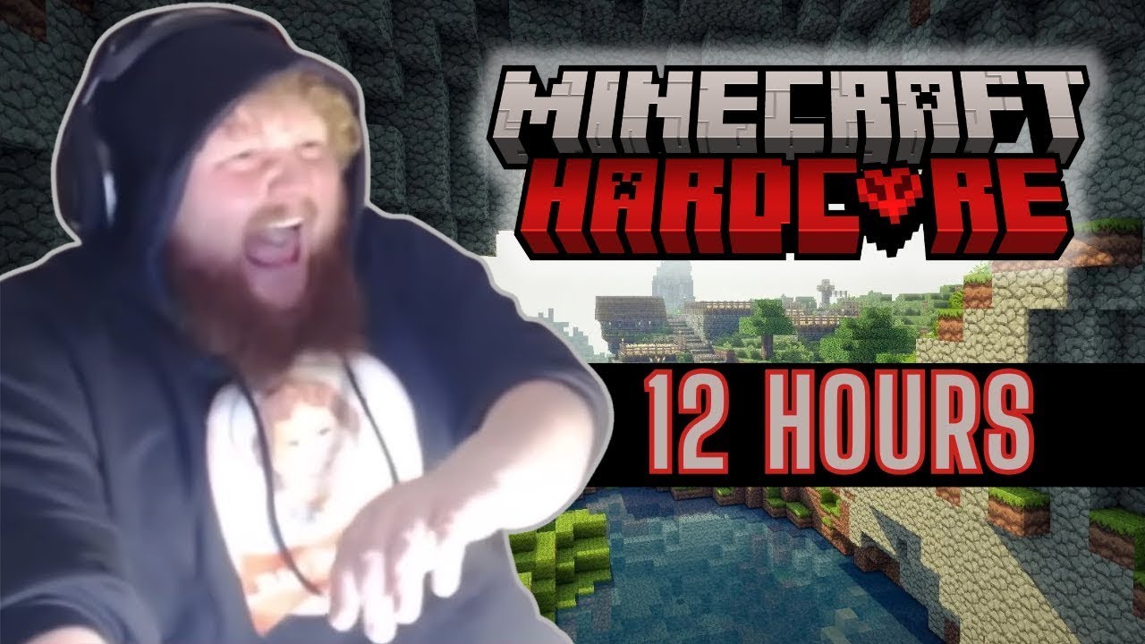 *12 HOURS* OF CASEOH PLAYING HARDCORE SOLO MINECRAFT!