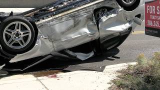 One Car Rollover Accident East 64th & M Street Tacoma WA
