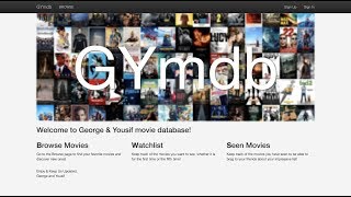 TDDD27 LiU 2018 GYmdb - MovieApp