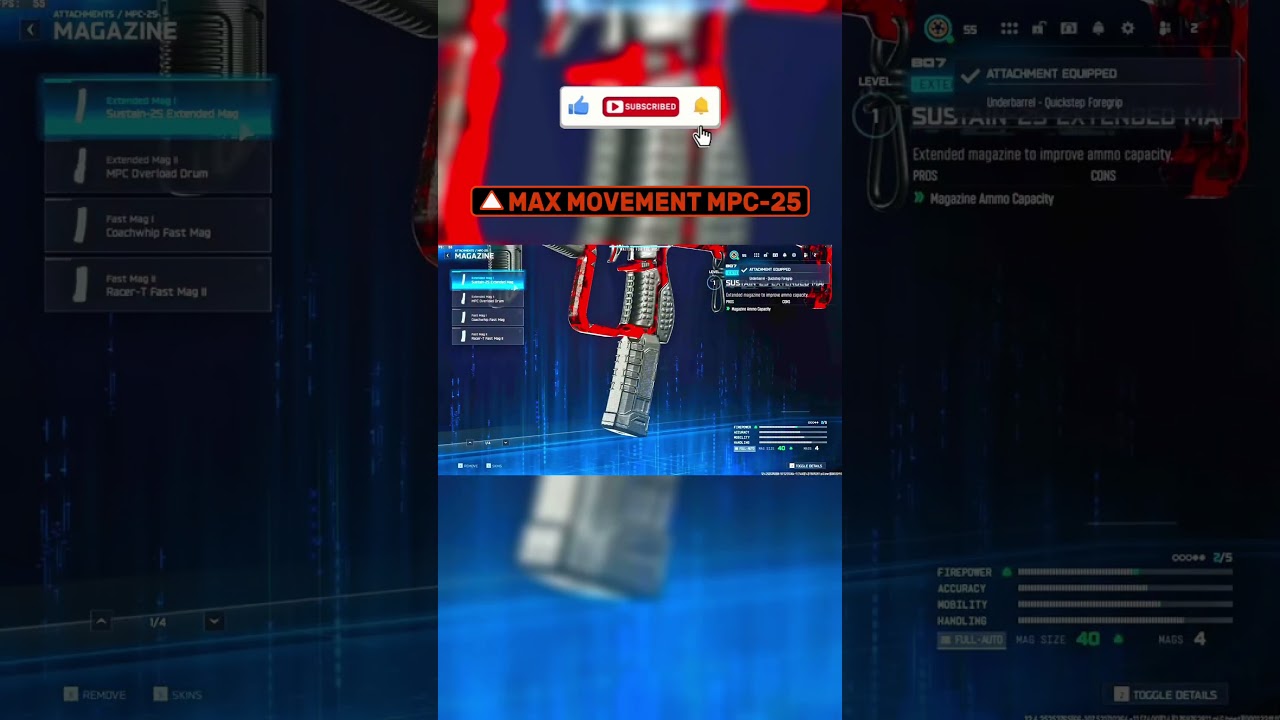 THE *MAX MOVEMENT* MPC-25 BUILD on WARZONE 👑 