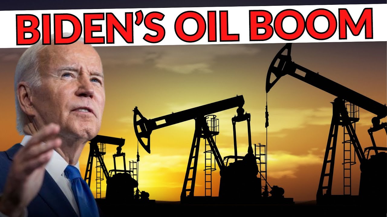 Oil production is surging under Biden. So why won't he talk about it ...