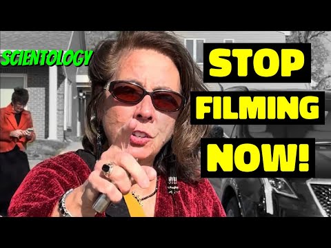 Scientologists Go Crazy! Call The Cops On Us For Filming! 1A Audit #funny #police #news