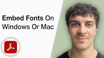 How to Embed Fonts in a PDF on Windows or Mac in Adobe Acrobat [2025 Full Guide]