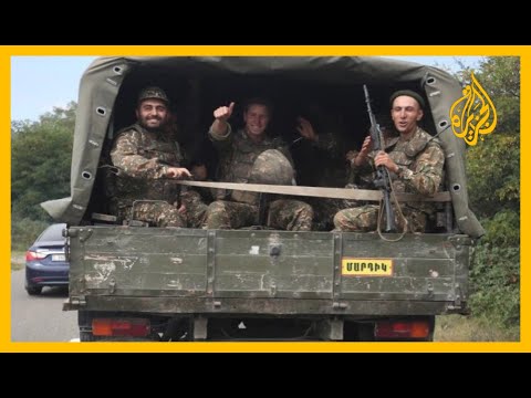 قصف صاروخي على مدينة ستيباناكيرت عاصمة إقليم كاراباخ 🇦🇲 🇦🇿