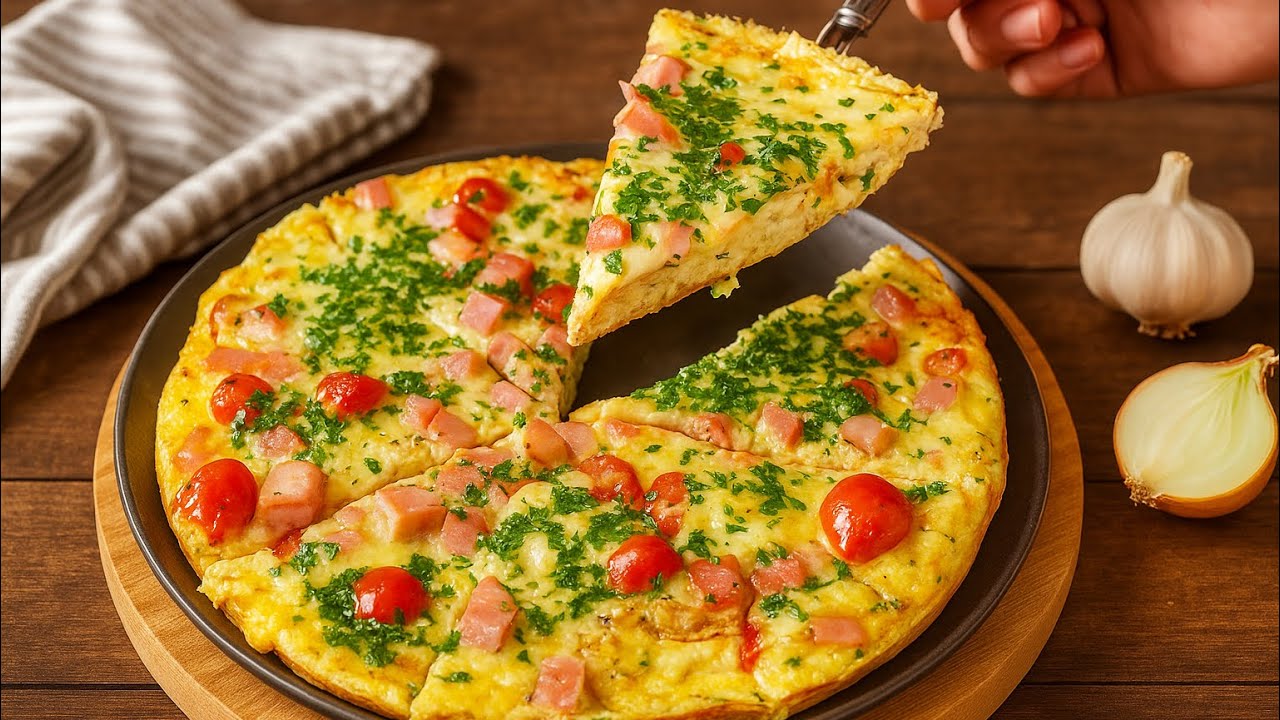 Die einfachste Pizza der Welt! Fertig in nur 10 Minuten | Ohne Teig & ohne Backofen #schnelleRezepte