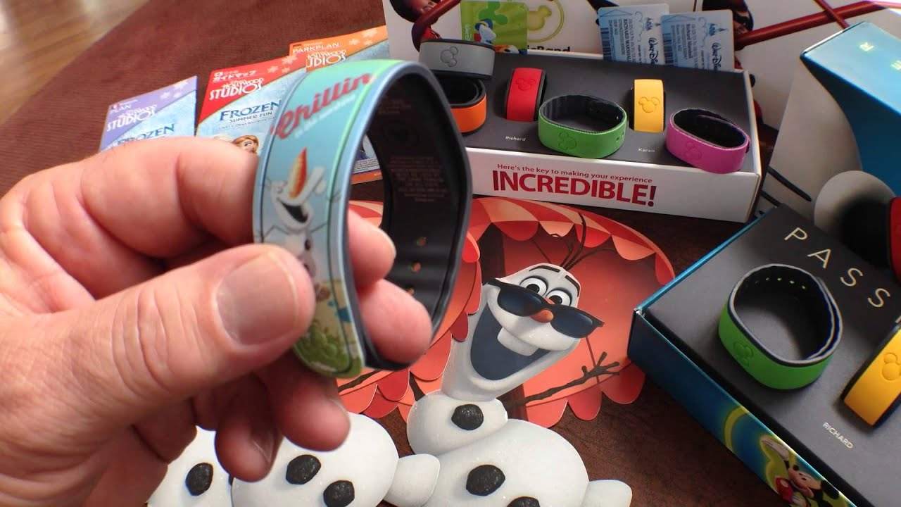 Magic Bands "Frozen Olaf" Limited Edition YouTube