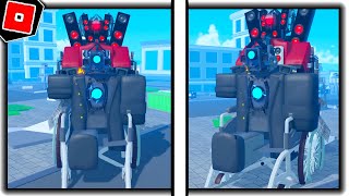 How to get BASEMENT BADGE + WHEELCHAIR MORPH in BATHTUBS WAR - Roblox