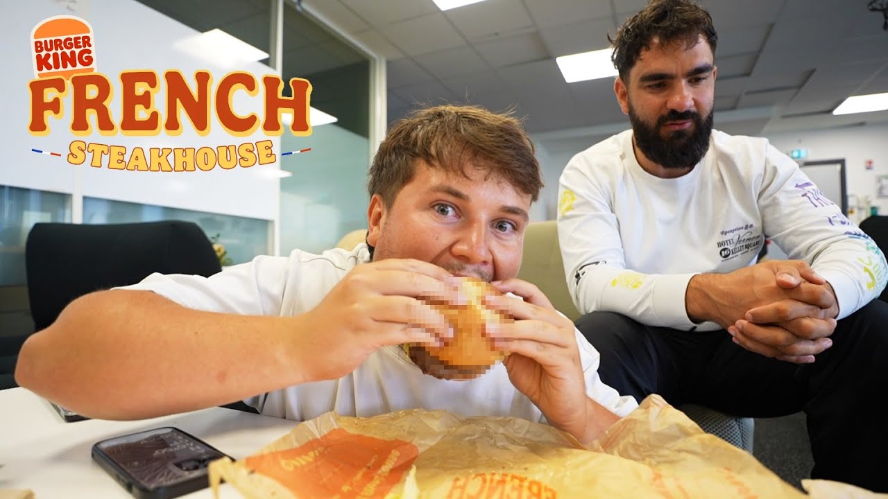 BURGER A LA FRANCAISE CHEZ BURGER KING !