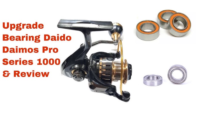 RELL DAIDO DAIMOS PRO SERIES 2000 DAN 6000 BEARING TIGA POWER HANDLE 