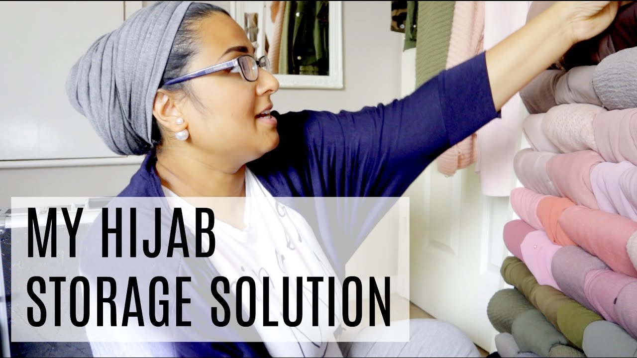 How I Organize My Hijabs - A Day In The Lalz