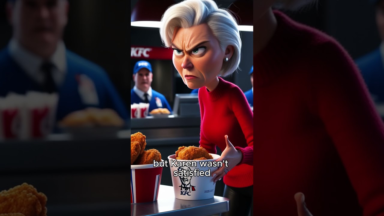 Karen at KFC, did not go on her favor  #story #storytime #karen #karenstories #entitledpeople
