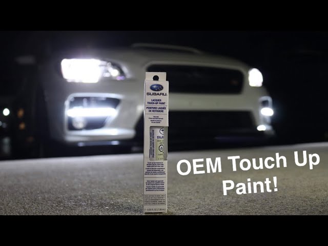 Any tips on applying OEM touch up paint? : r/Crosstrek